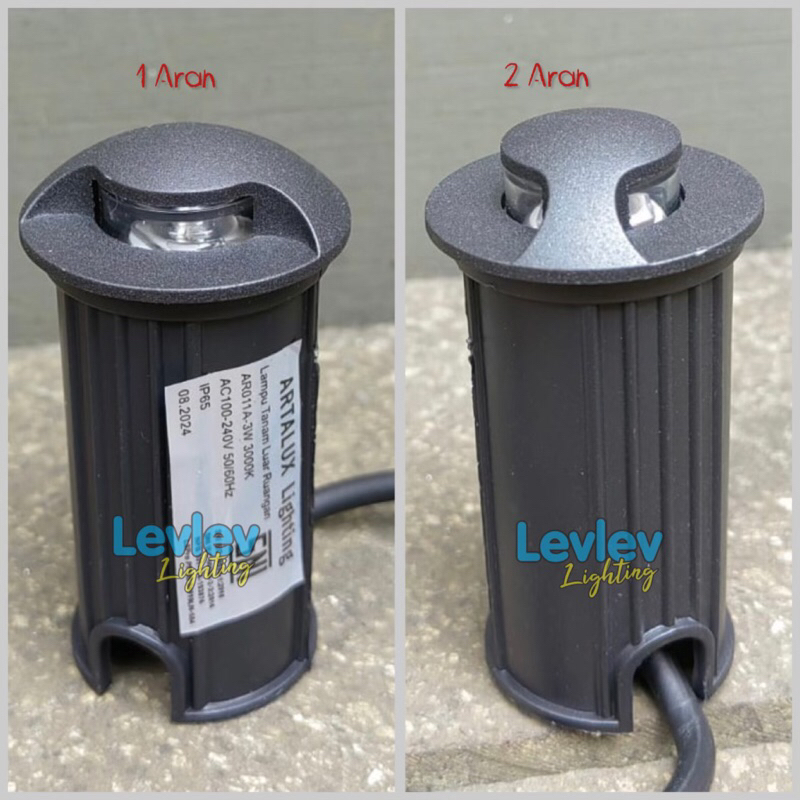 Lampu Lantai LED Tanam/Artalux Lampu lantai outdoor LED 3 Watt 1 Arah/ 2 Arah