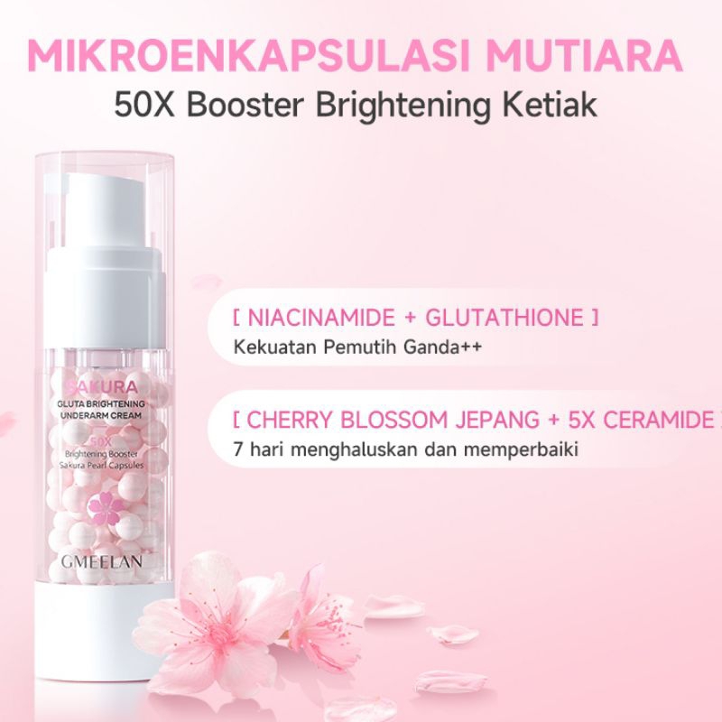 Gmeelan Sakura Gluta Brightening Underarm Cream