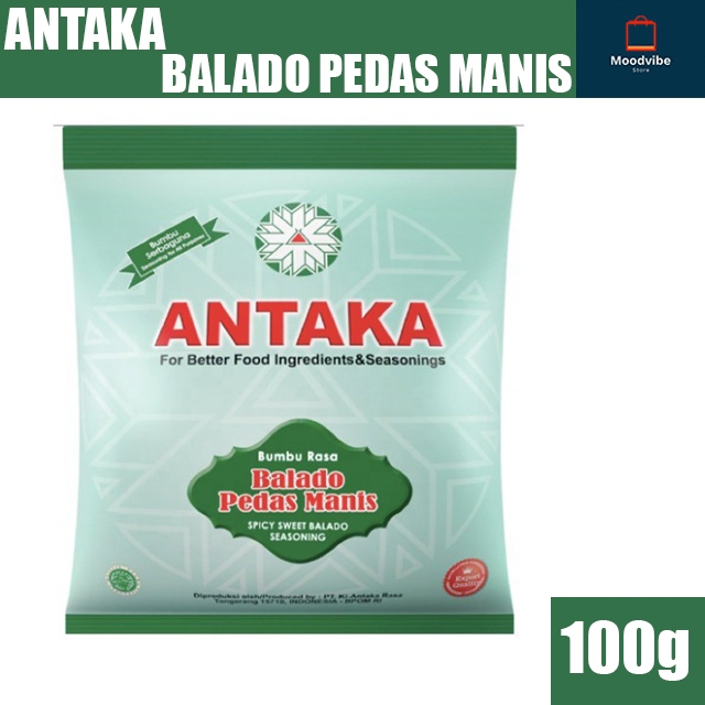 

Antaka Bumbu Merah Balado Pedas Manis 100g