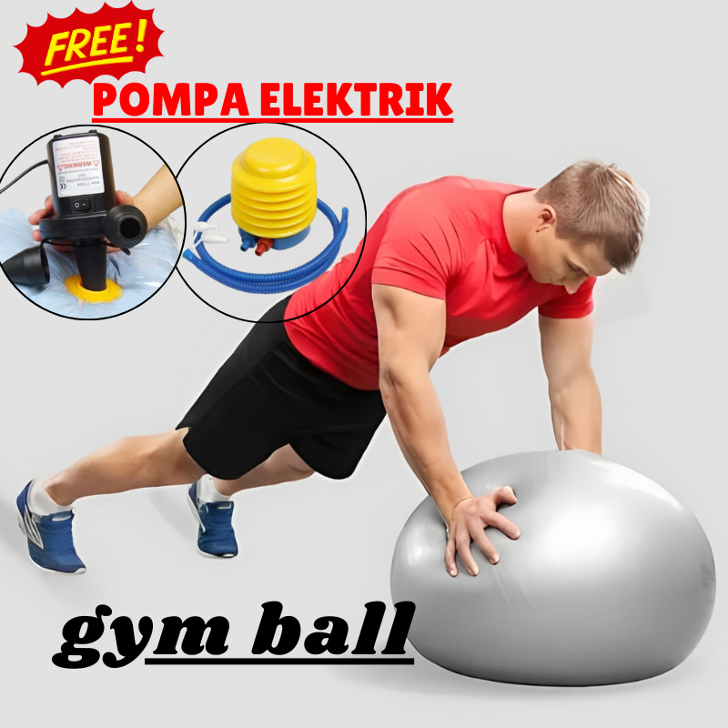 Gymball fitnes 55cm, 65cm, 75cm/ Bola Gym / Bola Yoga Gymball