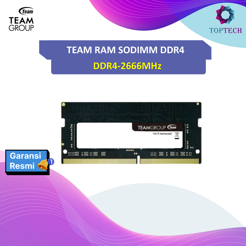 TEAM RAM SODIMM DDR4 4GB-2666MHz