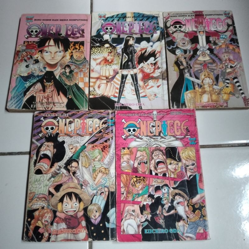 Original Buku Komik Bekas One Piece Eiichiro Oda