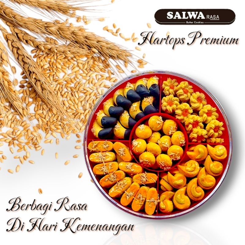 

Kue Nastar Lebaran Hartop Premium Salwa Rasa Kemasan 900g