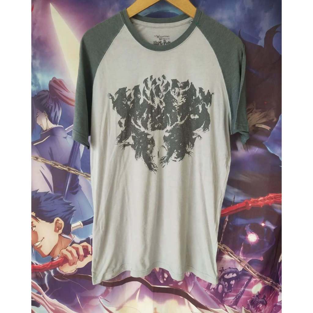 Harry Potter x Universal Studios Art Official Movie Tee Kaos Tshirt Original Second Merch Japan Kore