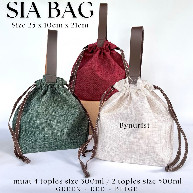 

READY SIA BAG / Tas Hampers Serut/ Tas Souvenir / Goodie Bag Premium / Tas Hampers Acara / Tas Hampers Lebaran / Tas Hampers Natal / Tas Hampers Imlek