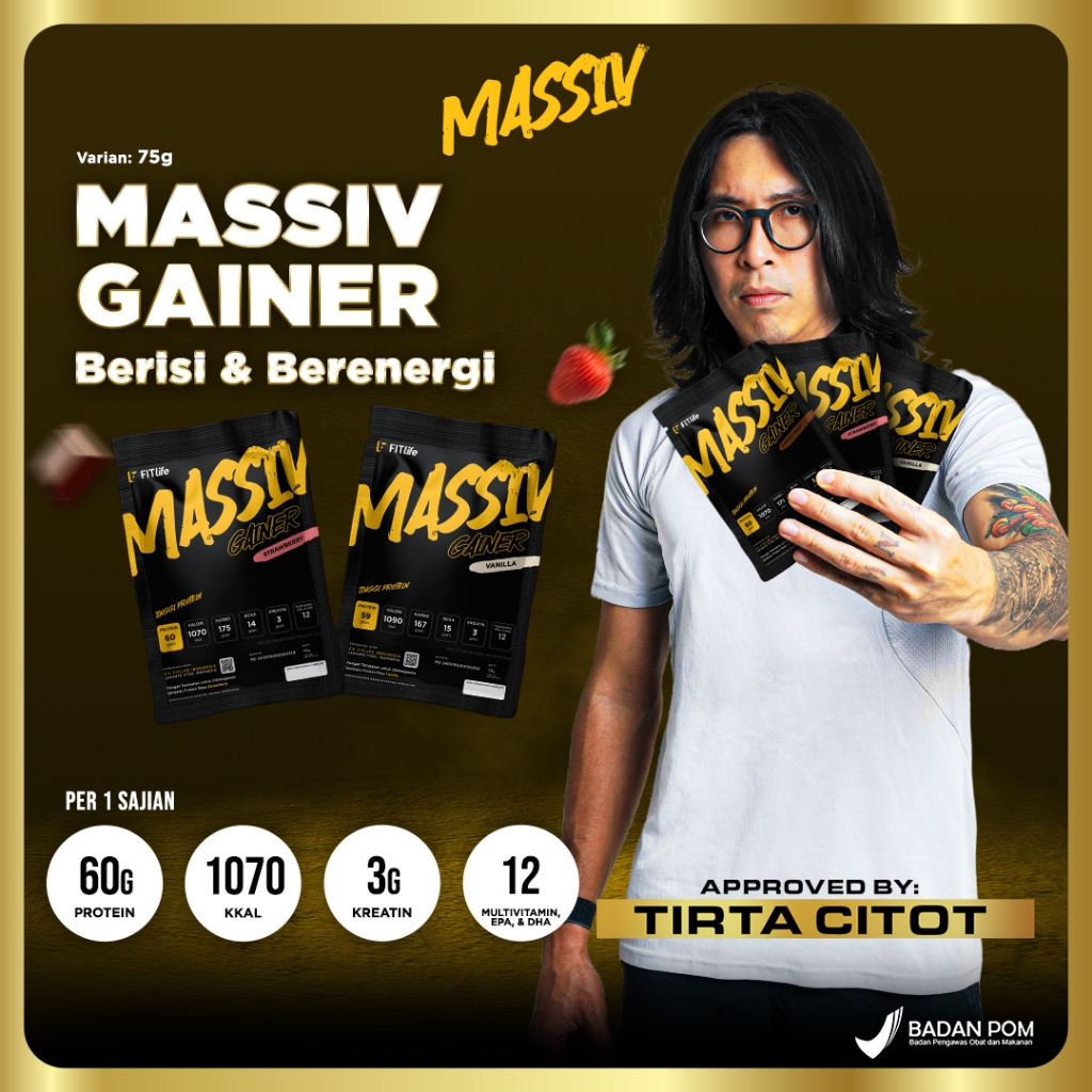 FITlife Massiv Gainer Sachet (MPro Upgraded)