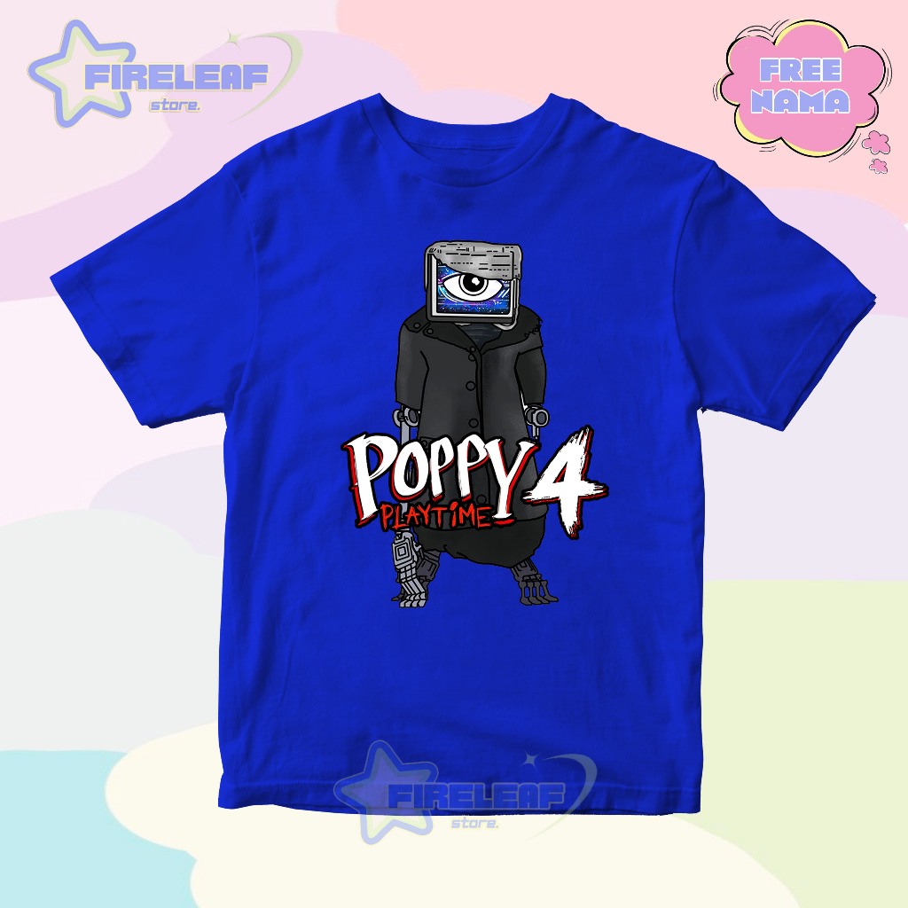 BAJU KAOS ATASAN ANAK POPPY PLAYTIME 4 HACKING