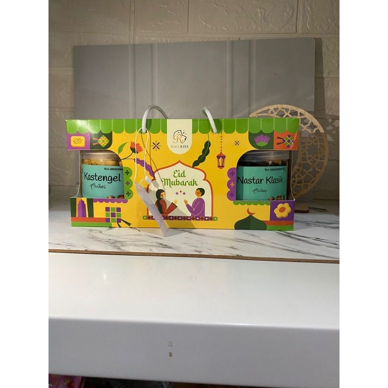 

Paket Hampers lebaran Nastar Kastengel Putri Salju