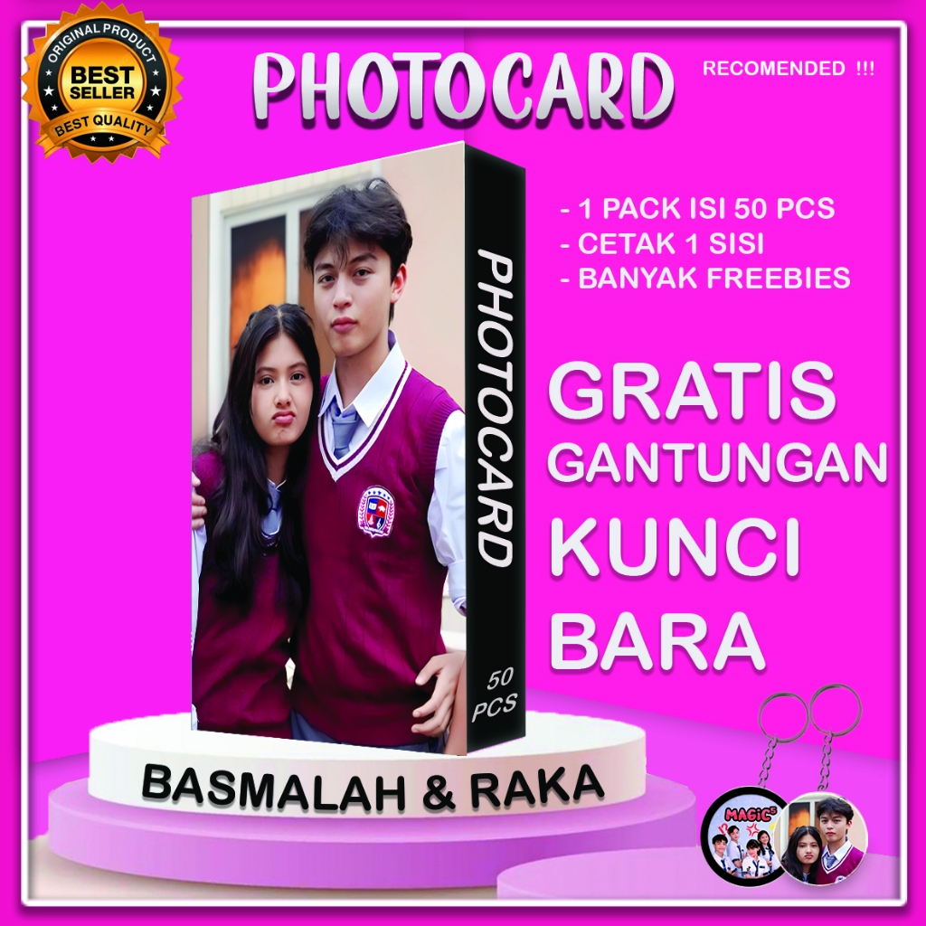 PREMIUM PHOTOCARD 50PCS BARA MAGIC 5