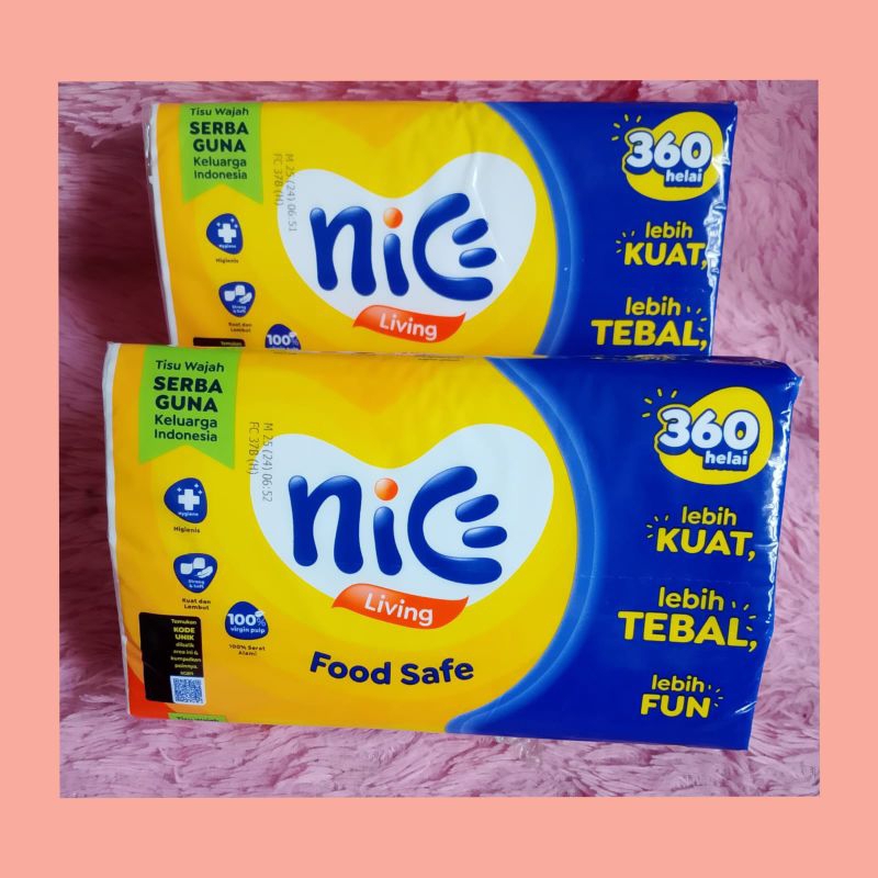 Nice facial tisu 180lembar / tisu nice/tisu kering/ tisu nais