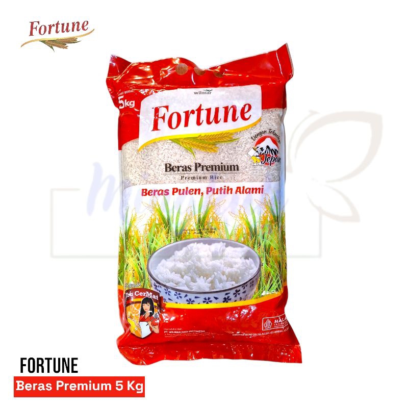 Beras Fortune Premium 5kg - Fortune Beras 5 kg