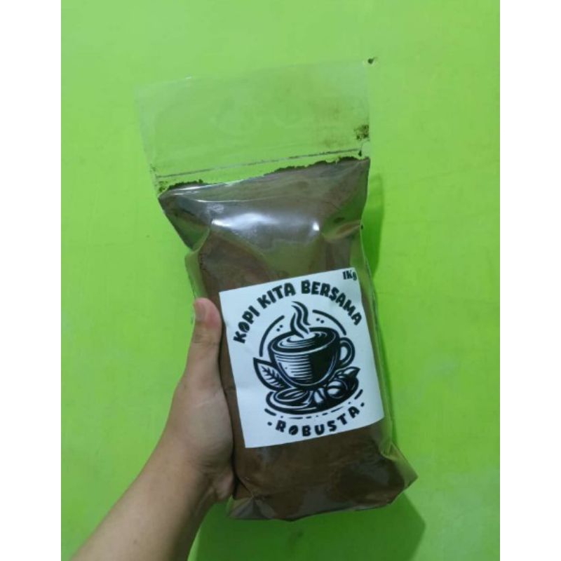 

kopi hitam robusta 1 kg