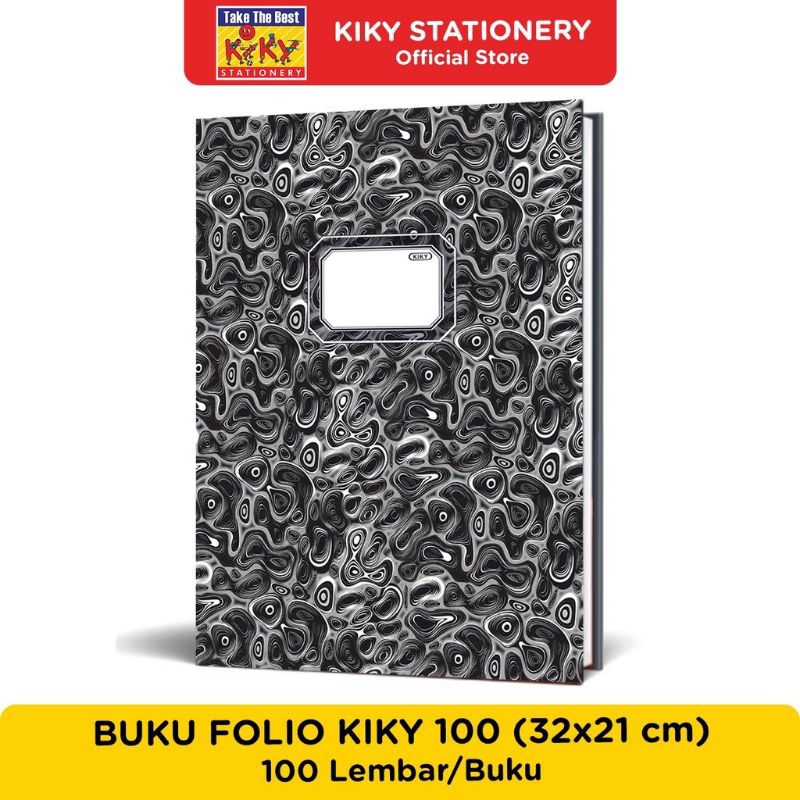 

Buku Folio Hard Cover Okey Kiky isi 100 Lembar