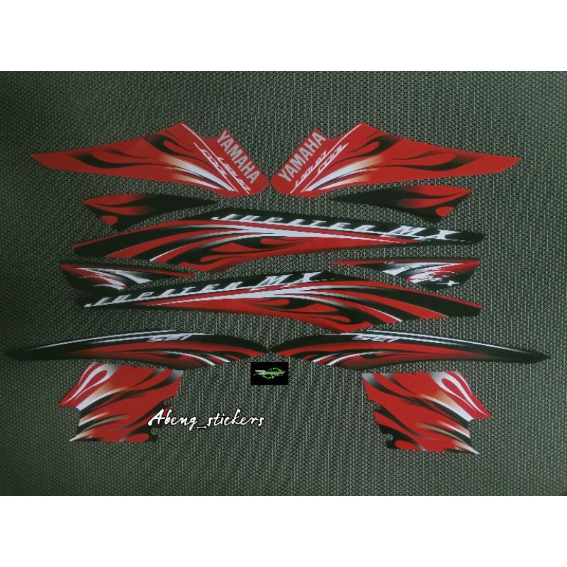 STRIPING NON TRANSPARAN JUPITER MX OLD 2008 DESAIN ORI