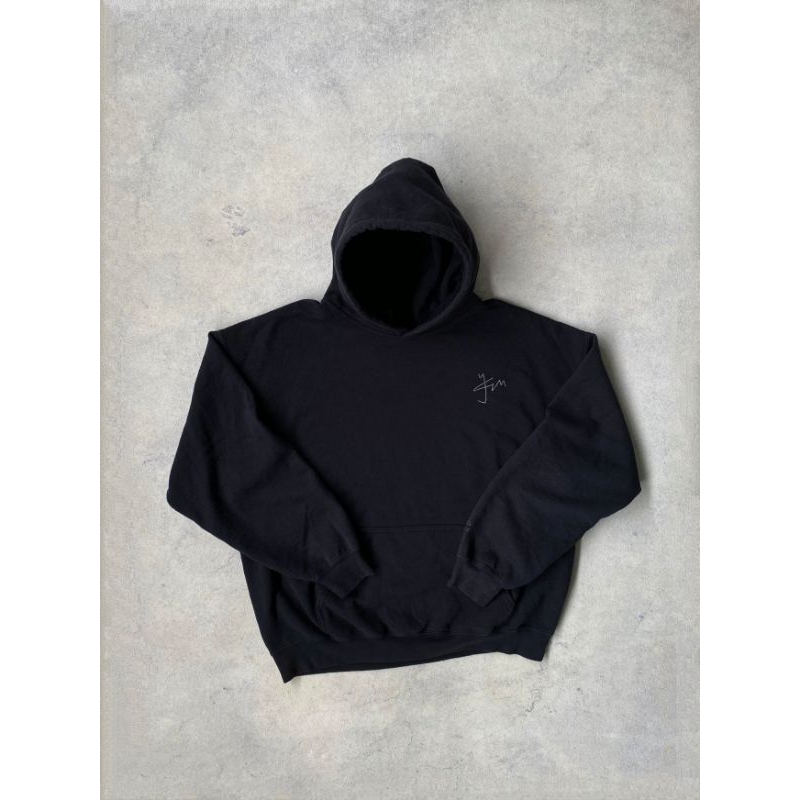 black gildan heavy blend boxy hoodie