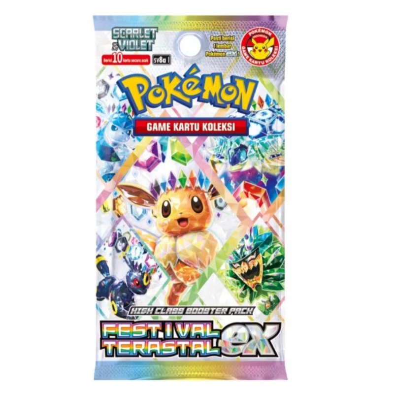 Pokemon TCG Indonesia Booster Pack Festival Terastal