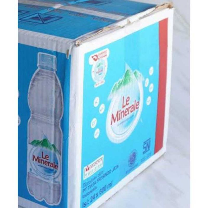 

LE MINERAL 600ML DUS ISI 24X600ML