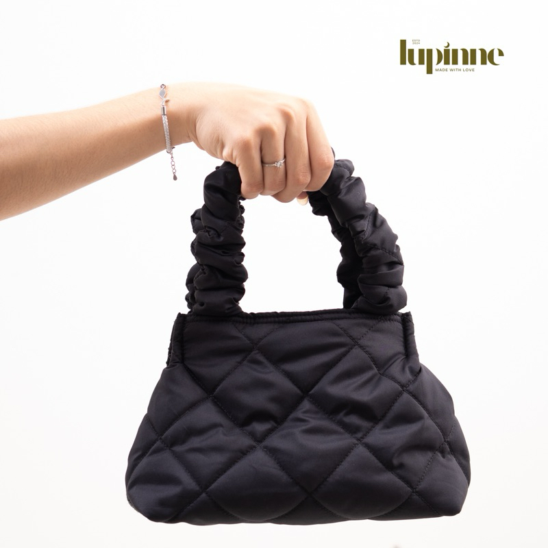 LUPINNE - ALULA BAG IN BLACK (Tas 4 in 1 Wanita Puffy Bag)
