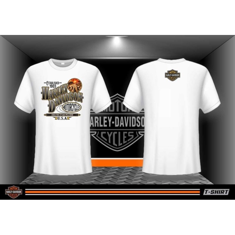 T-shirt Harley Davidson | Kaos motor Harley Davidson