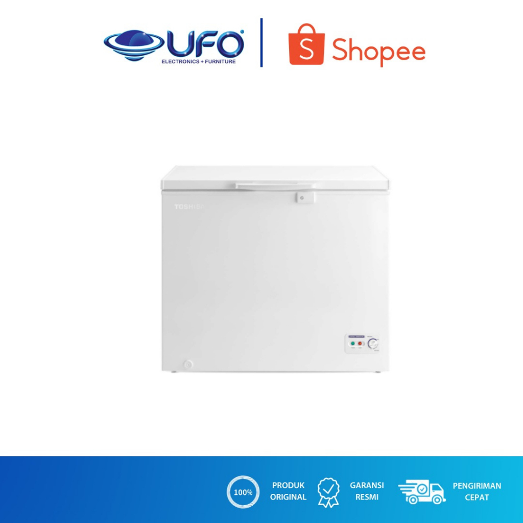 TOSHIBA CHEST FREEZER 200 LITER INNER WHITE CRA258I