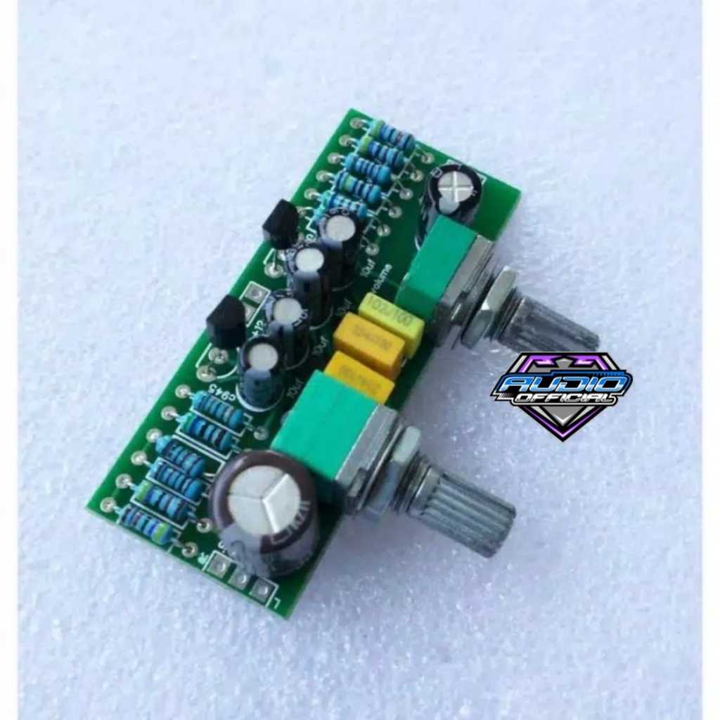 Kit Modul Subwoofer 2 Transistor + Frequensi /  Filter Sub