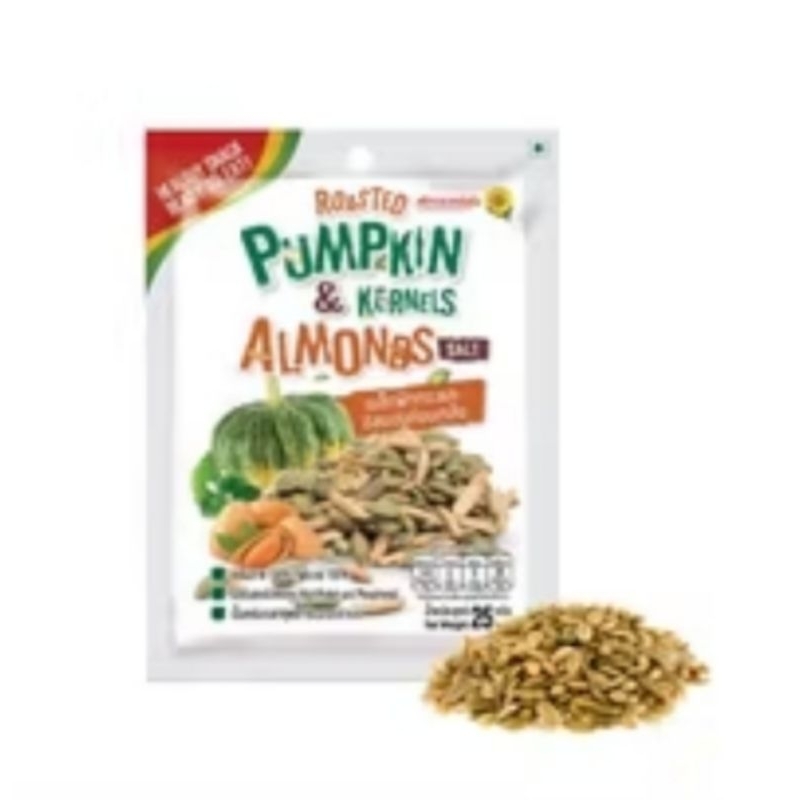 

Flower Food Roasted Pumkins kernels & Almonds 25gram
