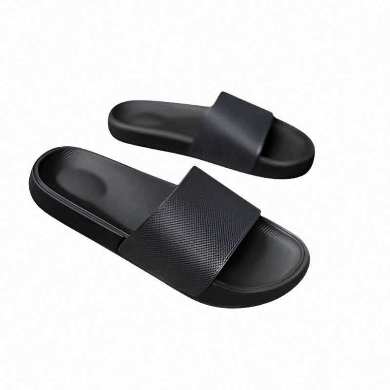 Sandal Polos Slip On Selop Karet Pria Wanita