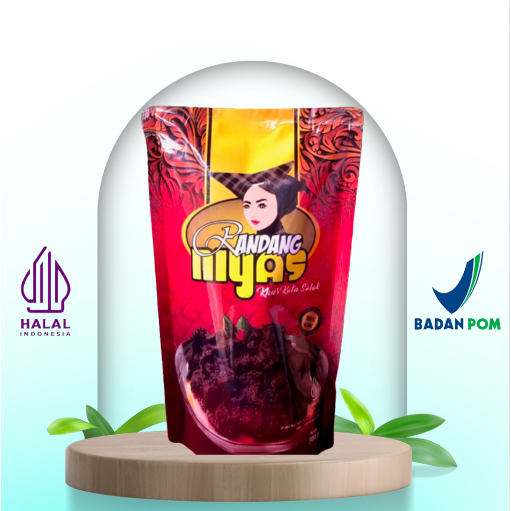 

Rendang Ni Yas - Rendang Daging Sapi Khas Padang 1 Kg Halal