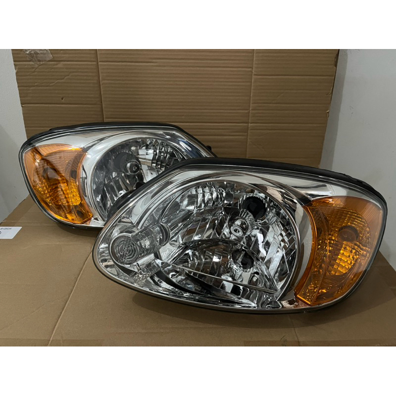 headlamp lampu depan hyundai avega 2004 2005 2006 2007 2008 2009 sepasang