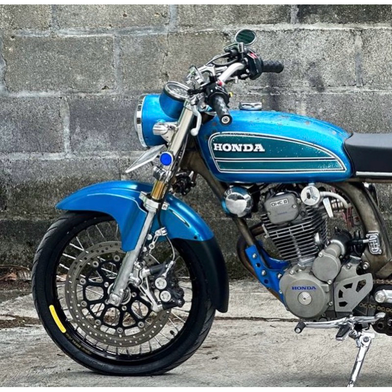 STIKER STRIPING CB 125 SE CB 100 BIRU