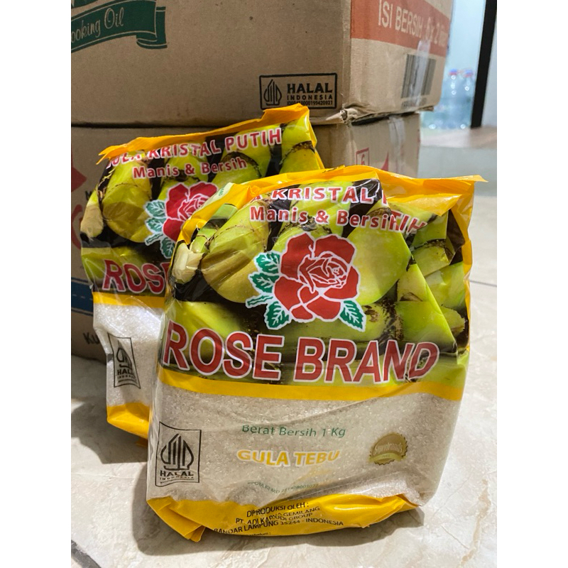 

Rose Brand gula kristal 1kg