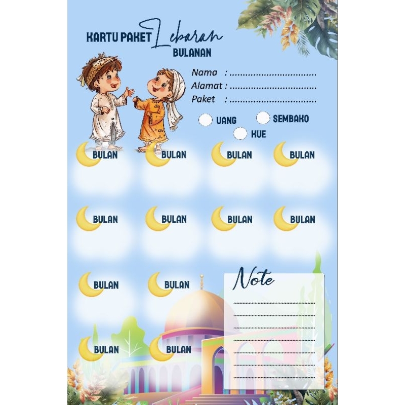 

KARTU PAKET LEBARAN ART CARTON UK 10x15 (NON-CUSTOM)