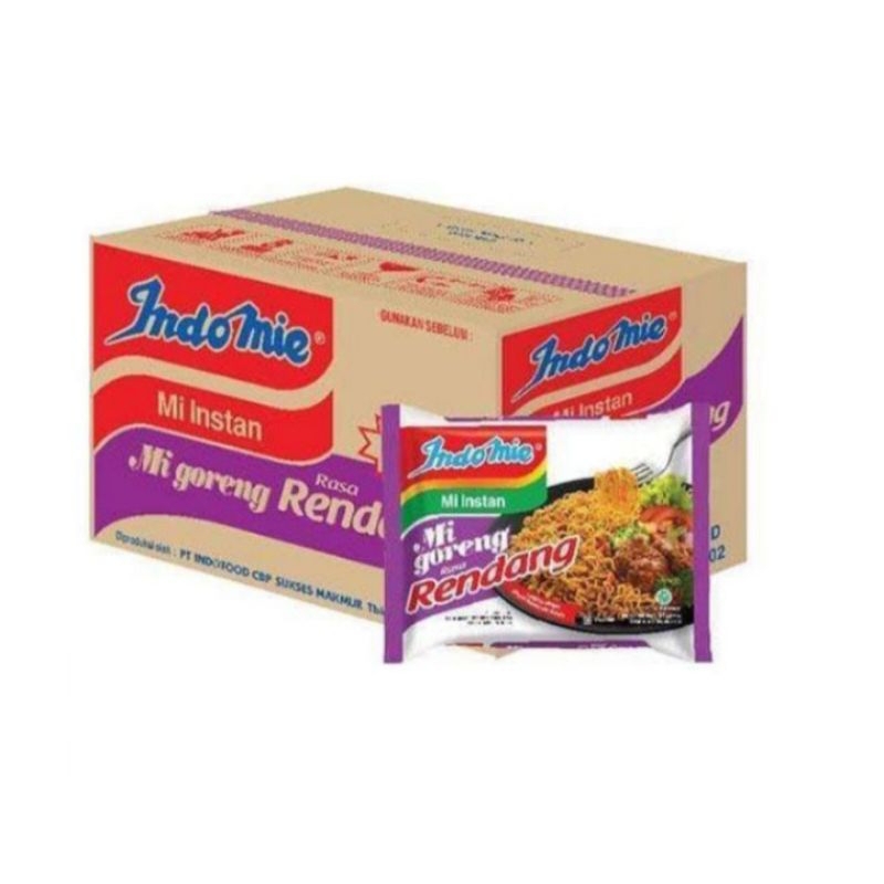 

INDOMIE GORENG RENDANG 1 DUS ISI 40