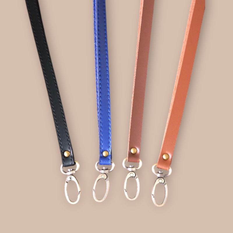 

Lanyard Kulit Tali Id Card Holder Name Tag