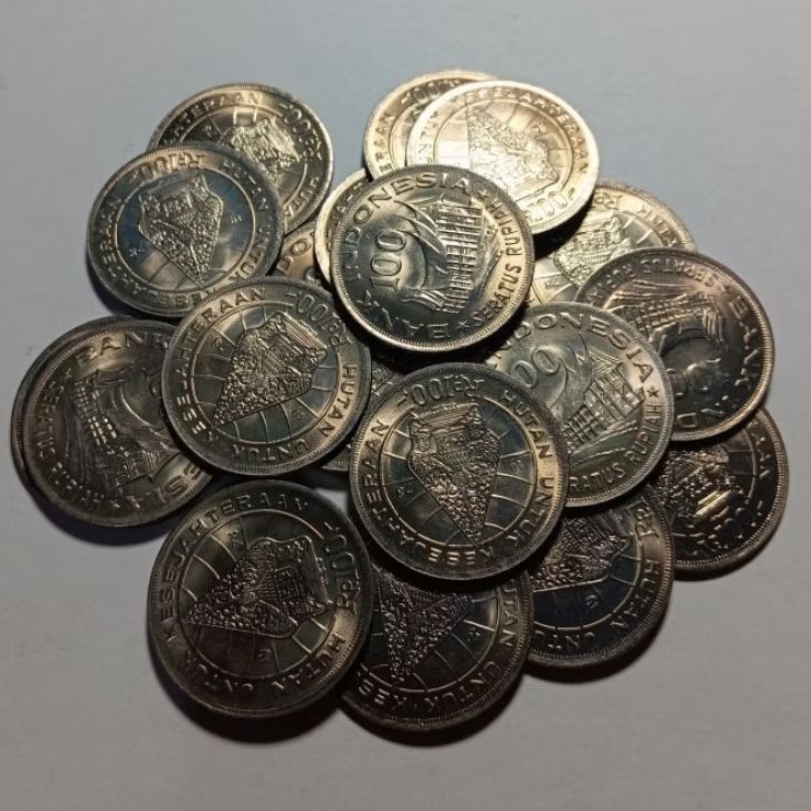Koleksi Koin Kuno Indonesia 100 Rupiah Rumah Gadang Tahun 1978