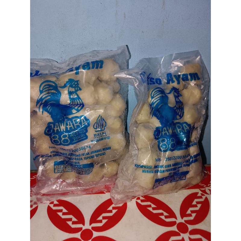 

Bakso Ayam Perbungkus 500 gran