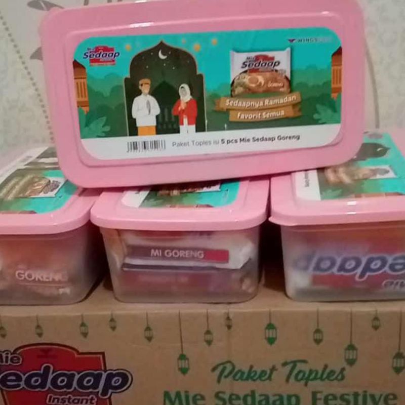 

Mie Sedaap Goreng Special Idul Fitri (5pcs Mie free box)