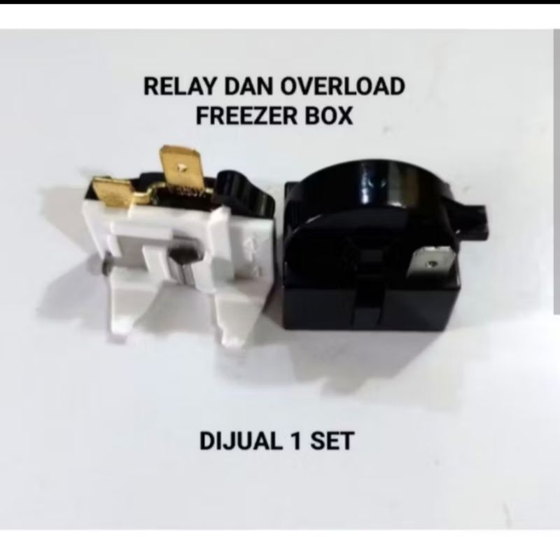Ptc Relay Overload Tipe Freezer Box Sharp Frv-200