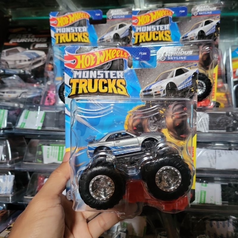 HOTWHEELS MONSTER NISSAN SKYLINE R34