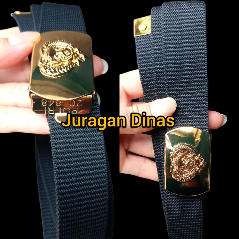 GT SABUK PDH POLRI ASLI JATAH ASLI ORIGINAL PEMBAGIAN POLISI NON BRASO Laris