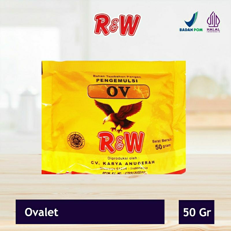 

ovalet pengembang kue OV Rajawali 50gr