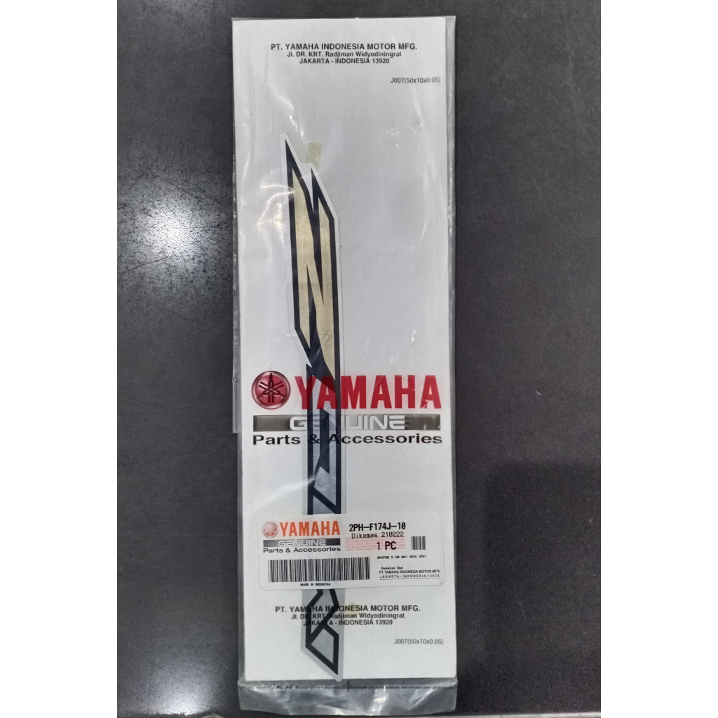 GRAFIK STRIPING STIKER MIO Z 2PH-F174J-10 ORIGINAL YAMAHA