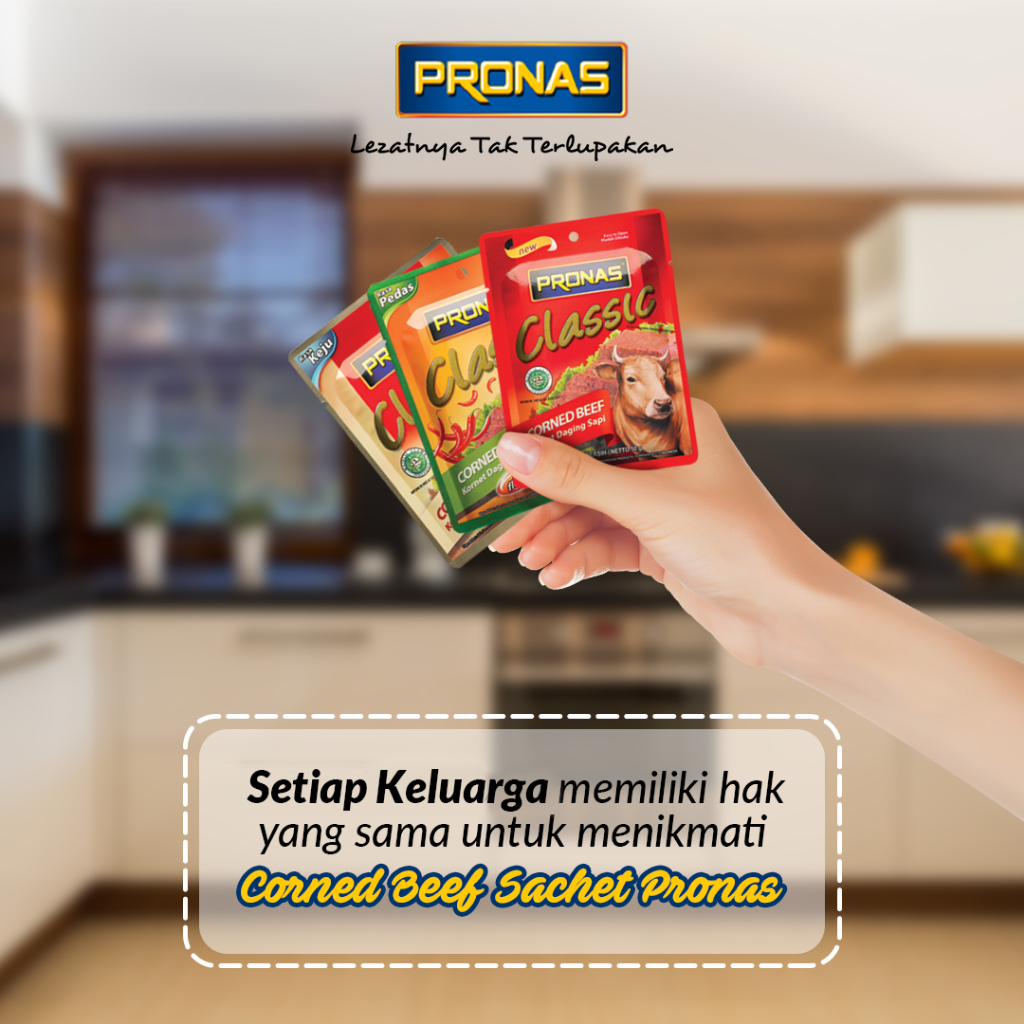 

Pronas Kornet Sapi Sachet 50 gr | Original / Pedas / Keju | pronas kornet sapi