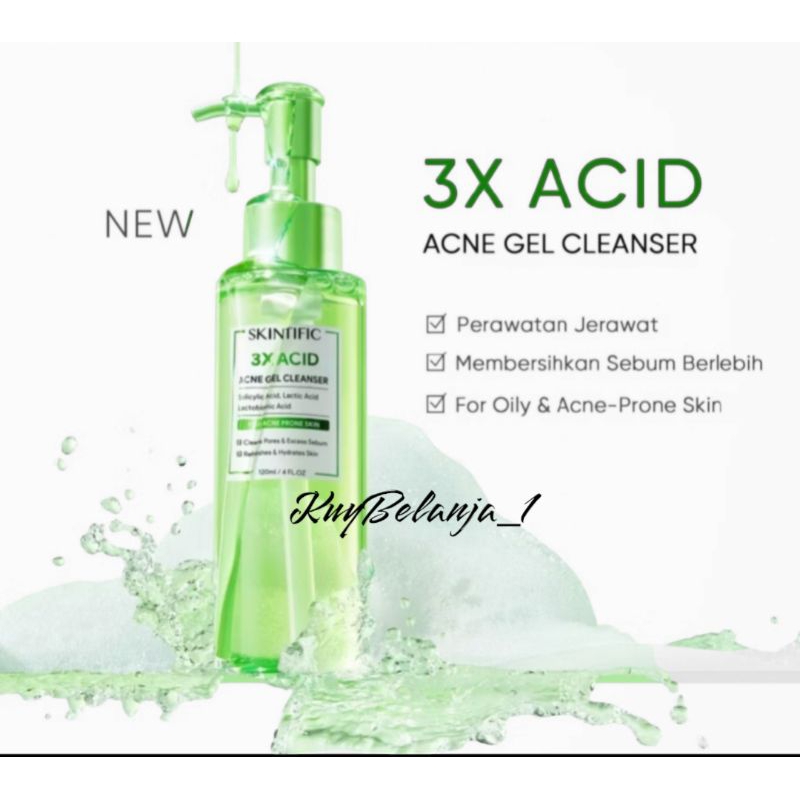 Cleanser 3x Acid Skintific