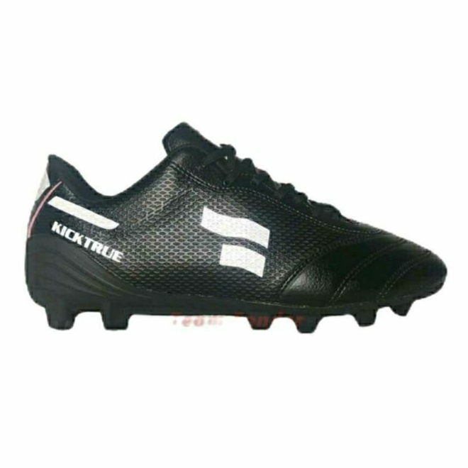 SEPATU SEPAK BOLA FONDER KICK TRUE BLACK WHITE ORIGINAL 100% BISA COD SEPATU BOLA ANAK FONDER ORIGIN