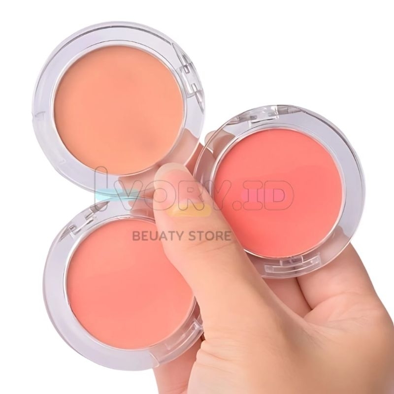 FREE KUAS LENGKAP WARNA Blush On Palette Matte FREE KUAS