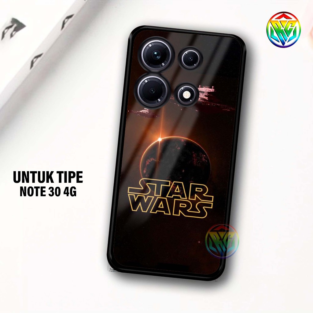 Real Case INFINIX NOTE 30 4G Terbaru Case kilau - New Case Glossy casing Hp INFINIX NOT 30 4G [Motif
