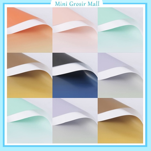 

Flower Wrapping Paper Gradient Color Cellophane Kertas Buket ombre KB6201