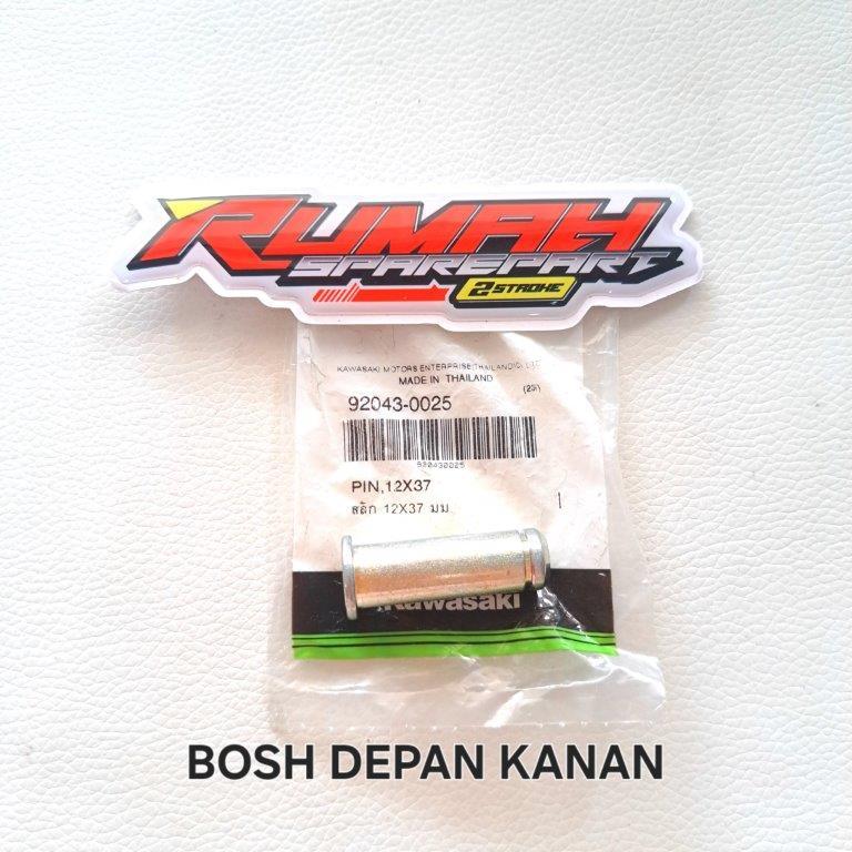 BOSH STEP DEPAN KANAN NINJA 150 SS R RR NEW OLD ORIGINAL KAWASAKI 92043-0025 / 92043-1641