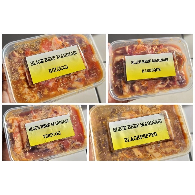 

Beef Slice Marinasi 480 gr